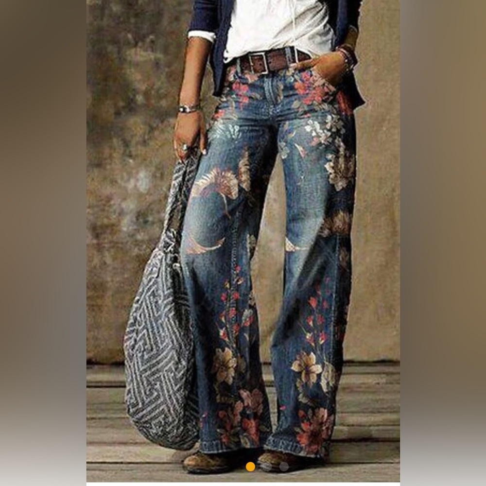 Dreambirds, loose fitting jean type pants